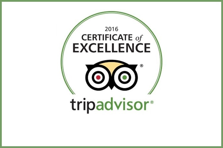 Quiet Riverbank Hotel Earns 2016 TripAdvisor Certificate Of Excellence